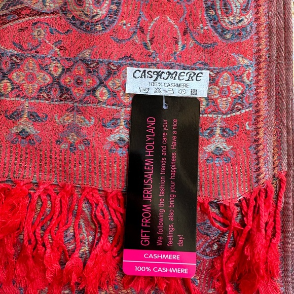 NWT Cashmire shawl scarf wraps - Picture 3 of 4
